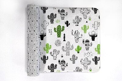 Tapis de bain Tapis de bain Cactus motif