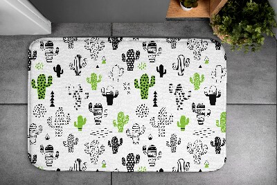 Tapis de bain Tapis de bain Cactus motif