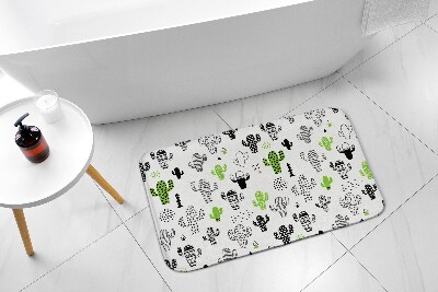 Tapis de bain Tapis de bain Cactus motif