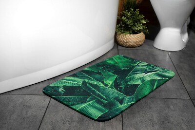 Tapis bain Tapis bain Plantes Feuilles