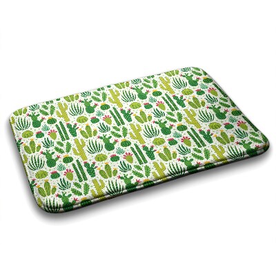 Tapis salle de bain Tapis salle de bain Cactus motif