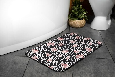 Tapis de bain Tapis de bain Abstraction léopard