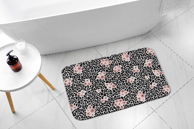 Tapis de bain Tapis de bain Abstraction léopard