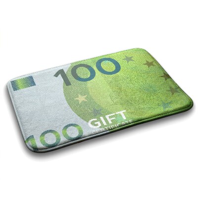Tapis de salle de bain Tapis de salle de bain Euro Banknote Money