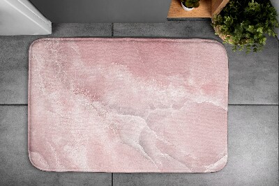 Tapis salle de bain Tapis salle de bain Abstraction rose