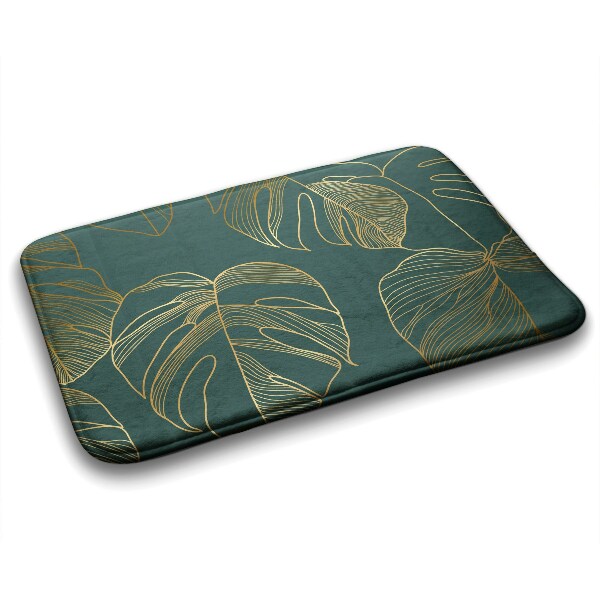 Tapis salle de bain original Tapis salle de bain original Feuilles monstres