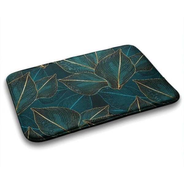 Tapis de bain Tapis de bain Feuilles de plante