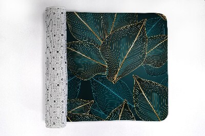 Tapis de bain Tapis de bain Feuilles de plante