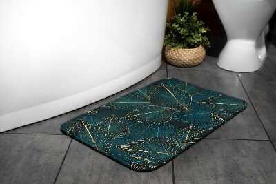 Tapis de bain Tapis de bain Feuilles de plante