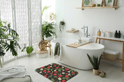 Tapis de bain Tapis de bain Des fraises