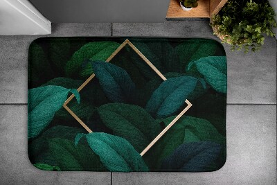 Tapis de bain Tapis de bain Feuilles tropicales