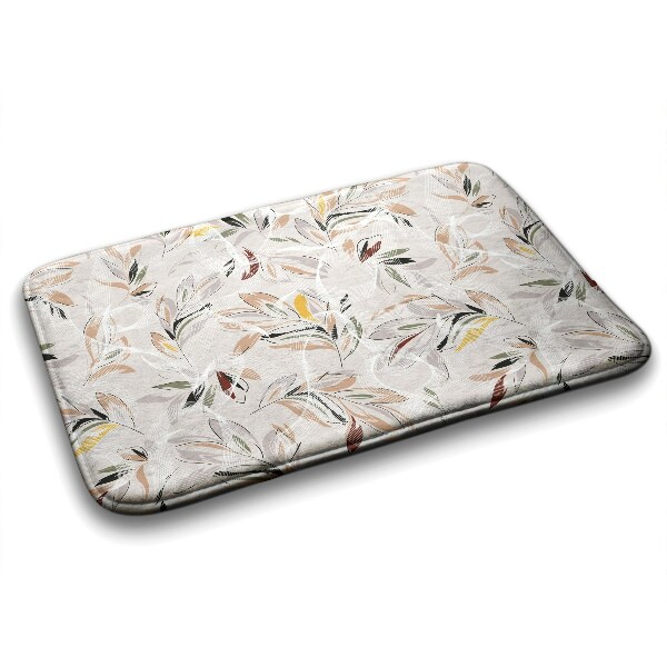 Tapis de bain Tapis de bain Abstraction des plantes