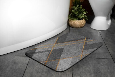 Tapis de bain Tapis de bain Motifs géométriques