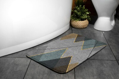 Tapis de bain Tapis de bain Motifs géométriques