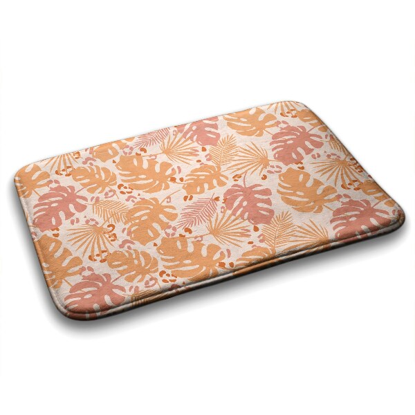 Tapis de bain Tapis de bain Modèle de feuilles