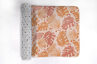 Tapis de bain Tapis de bain Modèle de feuilles