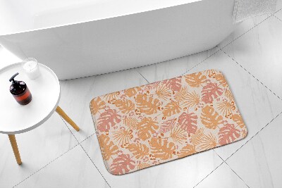 Tapis de bain Tapis de bain Modèle de feuilles