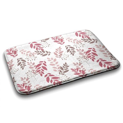 Tapis de bain Tapis de bain Feuilles de motif