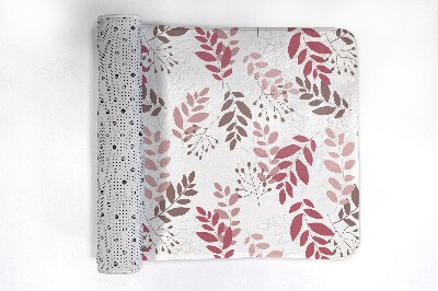 Tapis de bain Tapis de bain Feuilles de motif