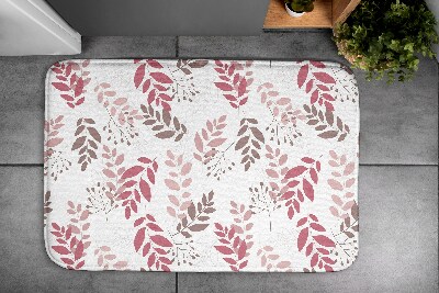 Tapis de bain Tapis de bain Feuilles de motif