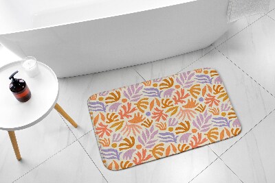 Tapis de bain Tapis de bain Abstraction des plantes