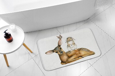 Tapis bain Tapis bain Animaux sauvages