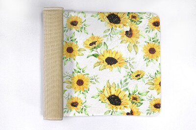 Tapis de bain Tapis de bain Fleurs de tournesol