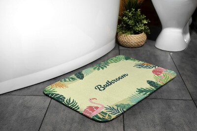 Tapis salle de bain Tapis salle de bain Animaux tropicaux