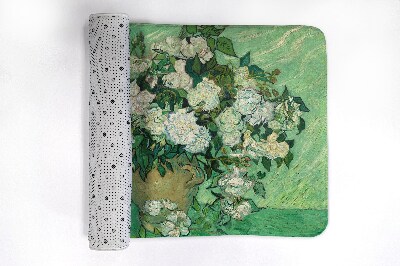 Tapis de bain Tapis de bain Van Gogh Roses