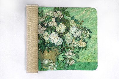 Tapis de bain Tapis de bain Van Gogh Roses