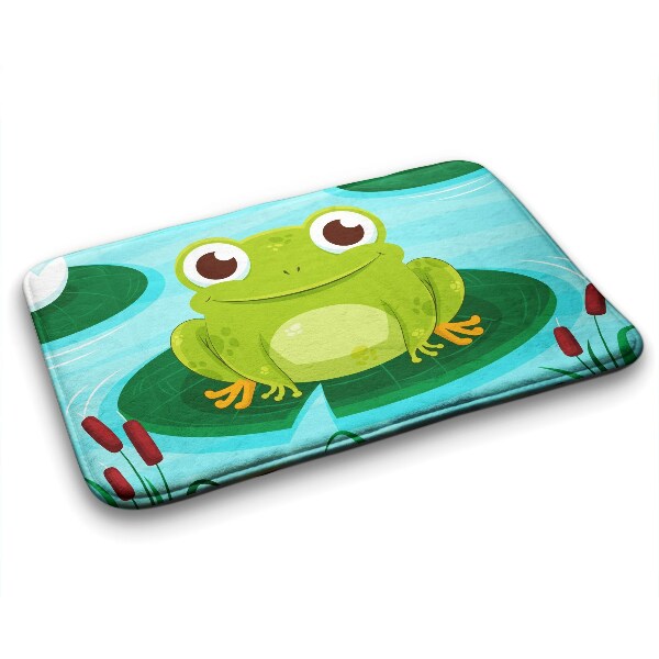 Tapis salle de bain Tapis salle de bain Douce grenouille