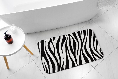 Tapis bain Tapis bain Rayures zèbres