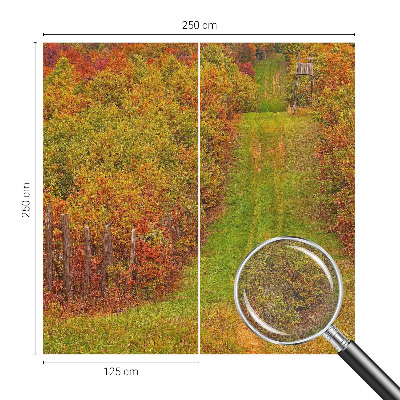 Papier peint panoramique enfant Jesenné farby