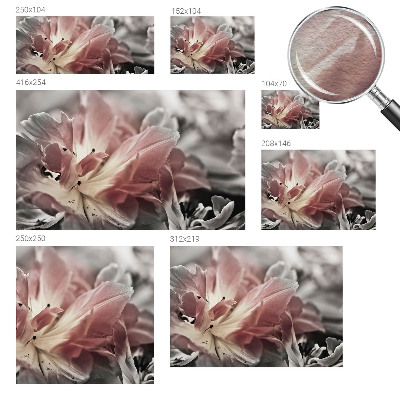 Papier peint panoramique salon Pastelový kvet