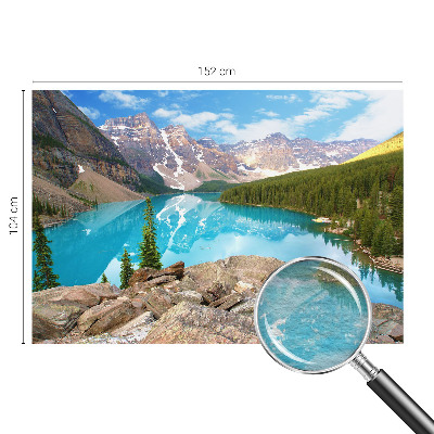 Papier peint panoramique enfant Modré jazero