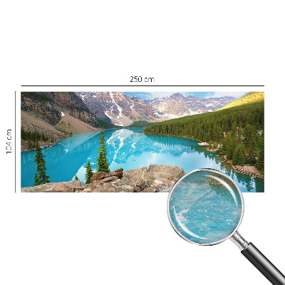 Papier peint panoramique enfant Modré jazero