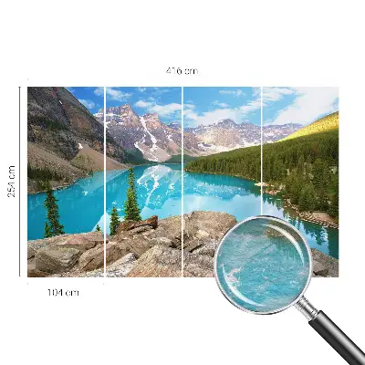 Papier peint intissé Lac Bleu