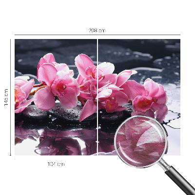 Papier peint panoramique moderne Kvetinová elegancia