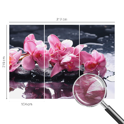 Papier peint panoramique moderne Kvetinová elegancia