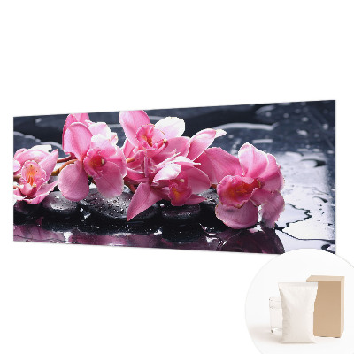Papier peint panoramique moderne zélégance florale en motif contemporain