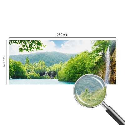 Papier peint panoramique de haute qualité Prírodný vodopád