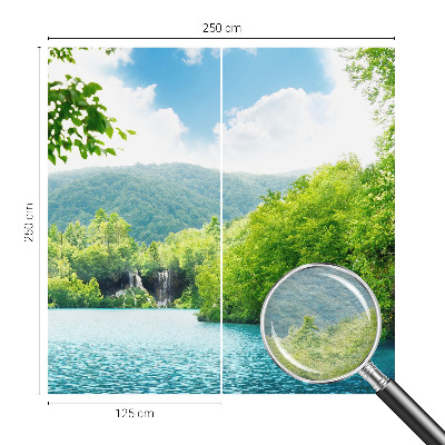 Papier peint panoramique de haute qualité Prírodný vodopád