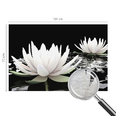 Papier peint panoramique haut de gamme Vodné kvety