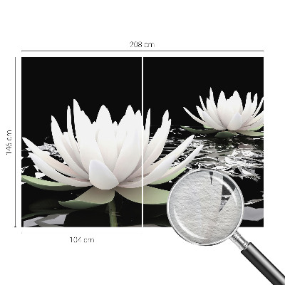 Papier peint panoramique haut de gamme Vodné kvety