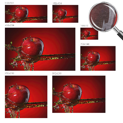 Papier peint panoramique facile à poser Šťavnatá energia