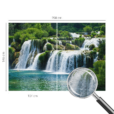 Papier peint photographique avec un motif évoquant une harmonie naturelle