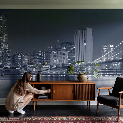Décoration murale panoramique intissé Nočné mesto