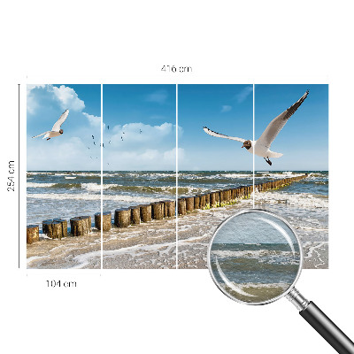 Papier peint chambre moderne Prímorská krajina