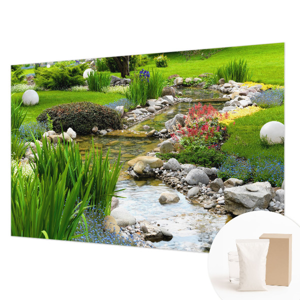 Papier peint panoramique avec le motif « Idylická záhrada »