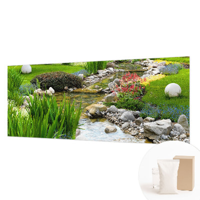 Papier peint panoramique avec le motif « Idylická záhrada »